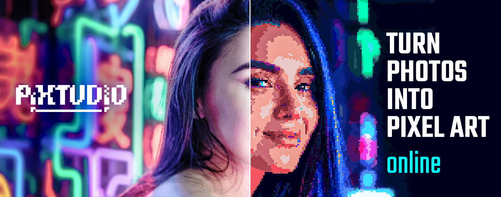 8 months later, I finally finished my photo-to-pixel-art converter. Yes, another one logo